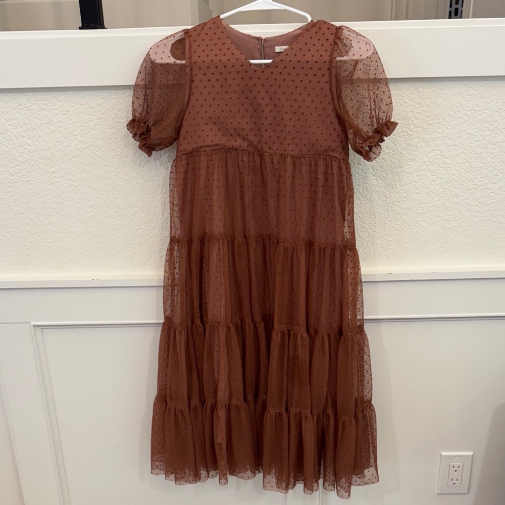 Noralee Dottie Dress || Wine Dot